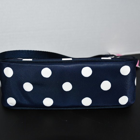 Kate Spade Navy and White Polka Dot Shoulder Bag - Picture 6 of 10